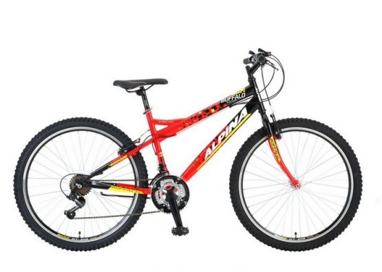alpina buffalo crvena crna