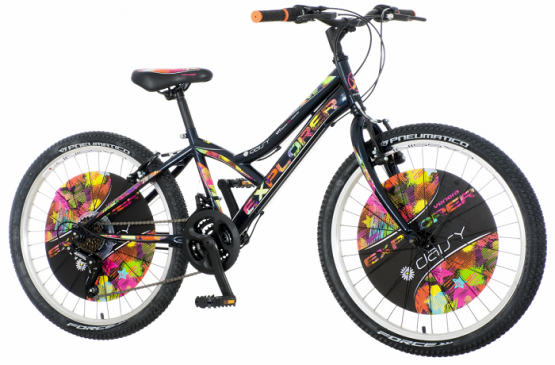 EXPLORER DAISY CRNO BELO ZUTO ZELENE BOJE 2018 EUR1