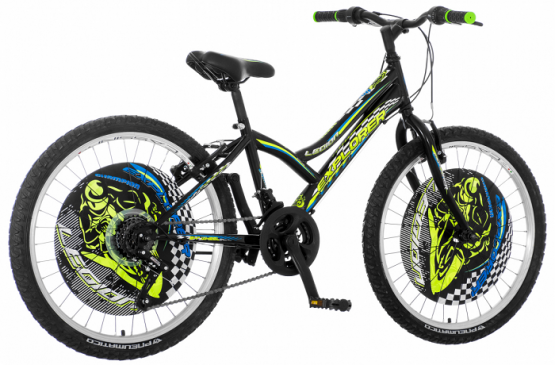 EXPLORER LEGION RACER CRNO ZELENO PLAVI 2018 EUR1