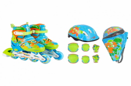 ROLER PW-155B ALU ŠARENI SET KACIGA I ŠTITNICI