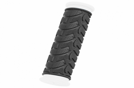 RUČKE VOLANA MEGA CRNO BELE DUŽE 125mm