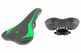 SEDLO MTB CRNO ZELENO CARBON HIGH END 270X155mm