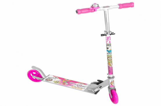 TROTINET ALUMINIJM DEČIJI PW-703 ROZA BOJA ABEC5
